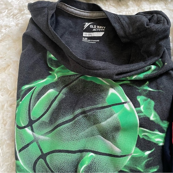 AND1 Kids Boys Basketball T-Shirts Set - Black Blue Gray - M - Picture 2 of 5